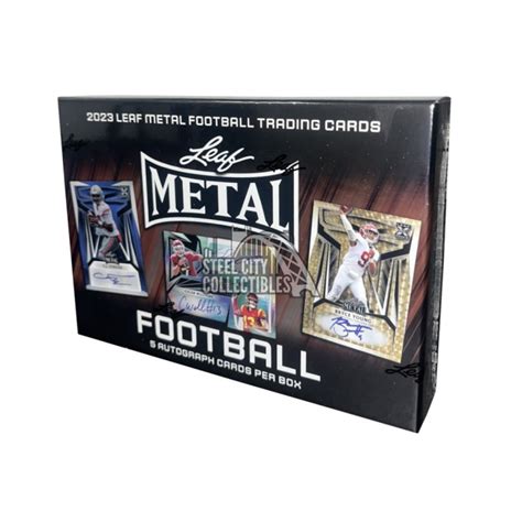 2024 Leaf Metal Football Hobby Box 